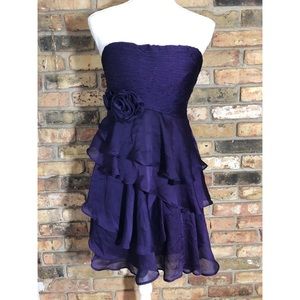 Purple Mini Homecoming/Prom Dress Size Medium